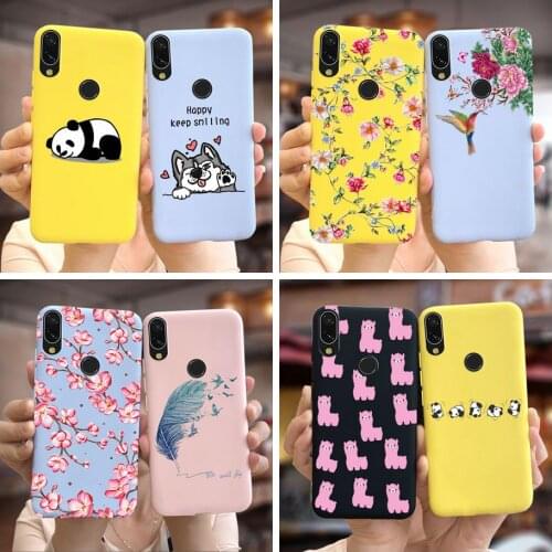 For Xiaomi Redmi 7 Case Redmi7A Redmi Note 7 8A Soft Silicone TPU Cute Cartoon Cover For Xiaomi Redmi 7 A 7A Redmi 8A Phone Case