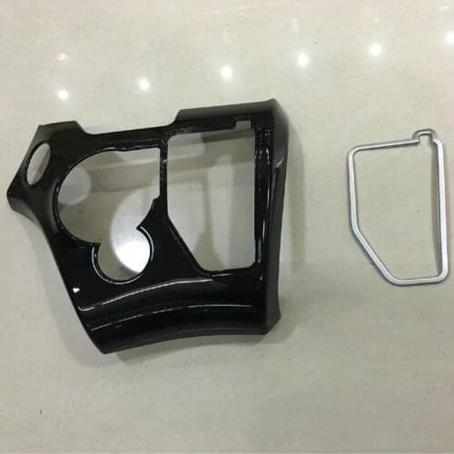 For Toyota Sienta 2015 2016 2017 2018 NHP170 ABS Car Water Cup Gear Shift Panel Interior Decorative Cover Accessories