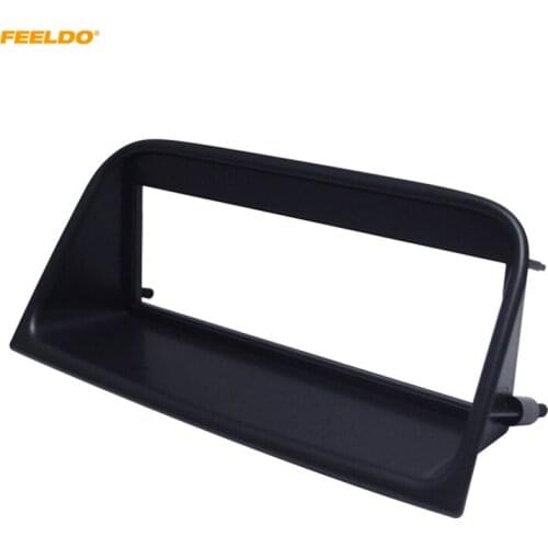 FEELDO Car 1DIN Stereo CD Radio Fascia Frame for Peugeot 406 Plate Face Panel Dashboard Installation Trim Kit #FD5192