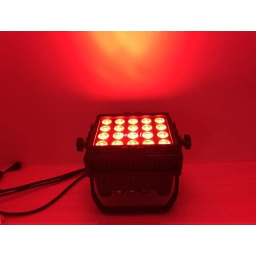 Flycase) 12lot dmx led rgbw city color light ip65 20x10w led wall wash light 4in1 rgbw led wash city color light