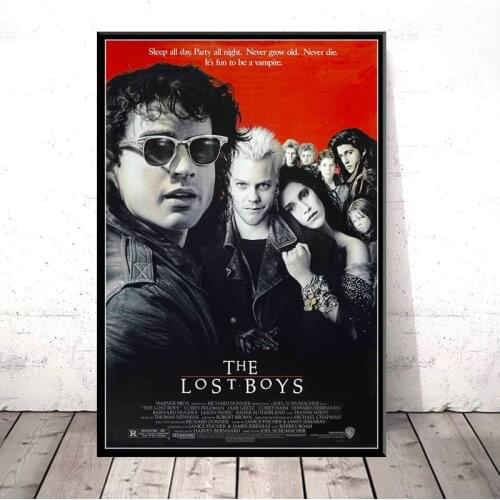 The Lost Boys Classic Movie Art Canvas Painting Poster Wall Home Decor