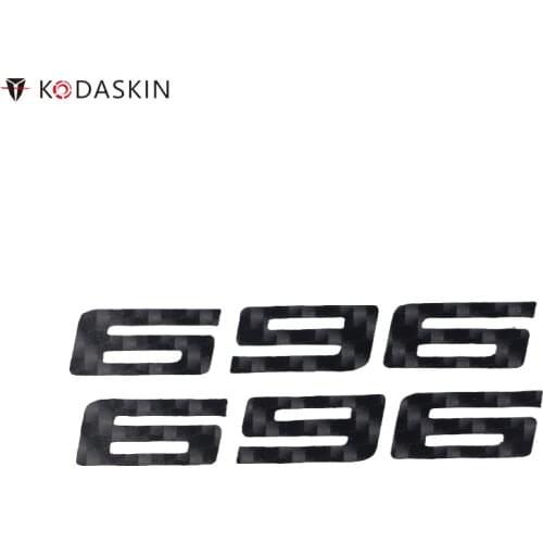 KODASKIN Motorcycle Carbon Stickers Decals Logos Emblems Accessories for DUCATI MONSTER 696 monster696