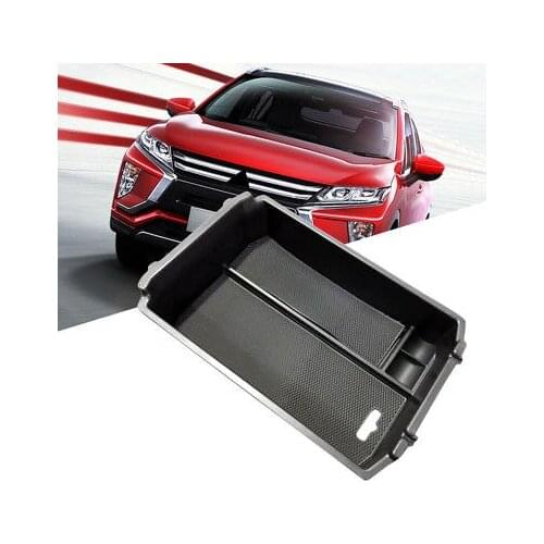 Console Armrest Storage Box Organizer Holder For Mitsubishi Eclipse Cross 2018