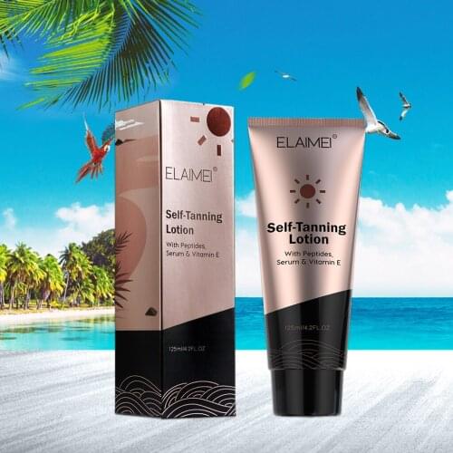 Sunless Tanning Nourishing Self Tanning Lotion Body Natural Tan Looking