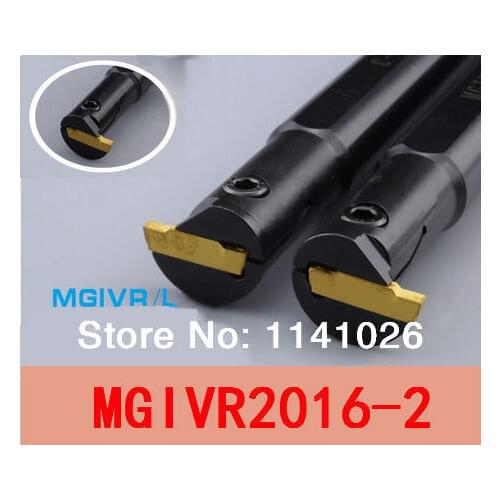 MGIVR2016-2 Internal Grooving Turning Lathe Boring Bar Tool Holder For Lathe Machine CNC Cutting Turning Tool Set Holder