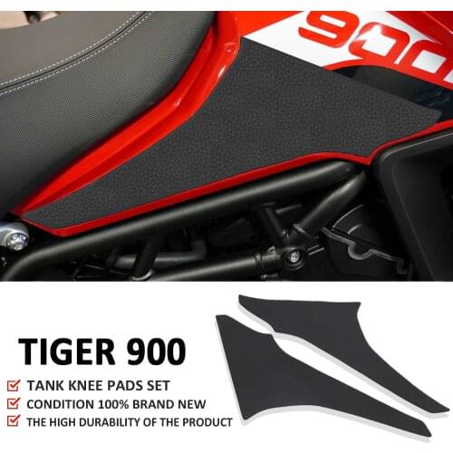 Fit ForTiger 900 Motorcycle Tank Knee Pads Set Grip Anti Slip Fuel Tank Protection Stickers Kits