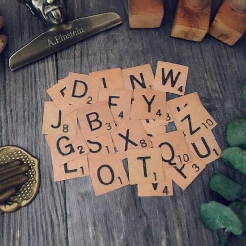 KLJUYP 26pcs English alphabet Paper Stickers for Scrapbooking Happy Planner/Card Making/Journaling Project