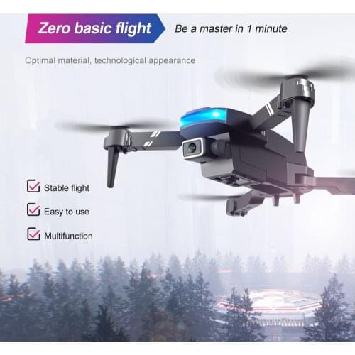 Mini Foldable Drone 4K Dual Camera 2.4G WiFi FPV Quadcopter 6 Axis Gyro 4 Channel Quadcopter Rc Helicopter Camera Drone Toys