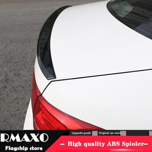 For Jetta Spoiler 2012-2018 GI ABS Material Car Rear Wing Color Jetta Rear Spoiler For Volks wagen new Jetta Spoiler