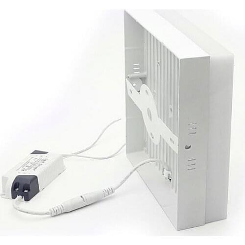 Surface Mounted LED Ceiling Panel Light Square Shape Full Acrylic 6/12/18/24W for Home Bedroom Kitchen Dinning Room Illumination