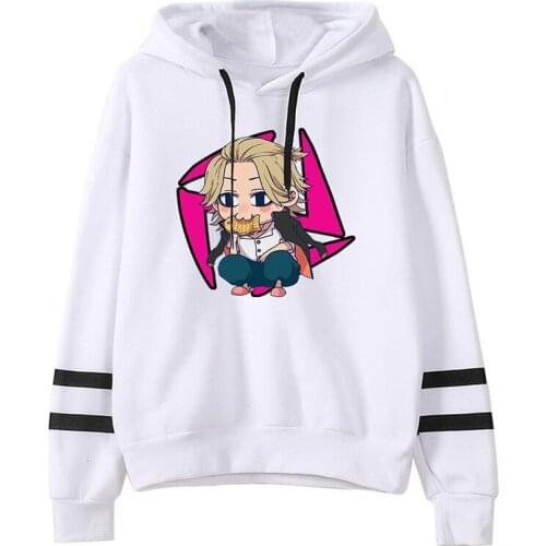 New Japan Anime Tokyo Revengers Cartoon Hoodies Sweatshirts Men Women Hooded Pullover White Black Long Sleeve Unisex Hoodie Tops