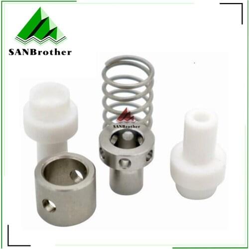 3D Printer Ultimaker 2+ UM2 Extended+Hot End Olsson Block Isolator Coupler Spring PTFE Coupler Parts 1.75/3mm Filament System