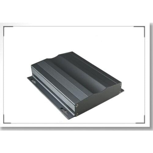 Mini aluminum amplifier chassis/ plc controller / instrument /receiver shell /AMP Enclosure / case / DIY box (130*29*150 mm)