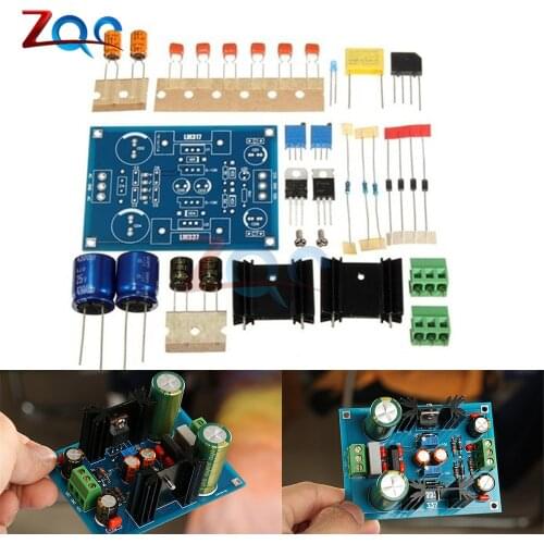 LM317 LM337 Adjustable Filtering Power Supply AC/DC 5v 12v 24v Voltage Regulator PSU DIY Kits Module