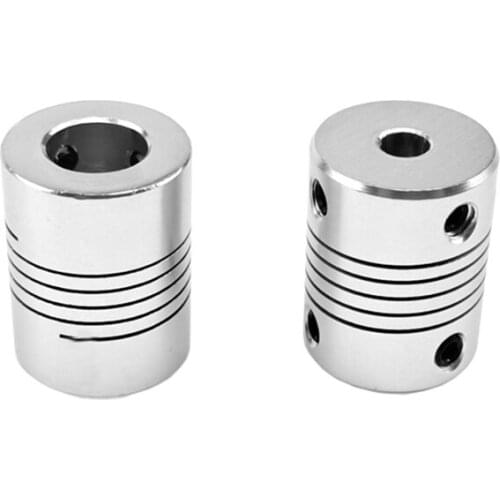 Aluminum alloy elastic engraving machine winding coupling D19L25 encoder 3/4/5/6/6.35/7/8/10