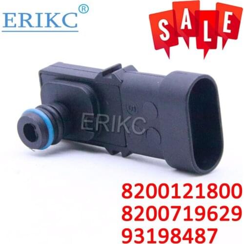 ERIKC NEW MAP BOOST PRESSURE SENSOR 8200121800 8200719629 93198487 For RENAULT CLIO KANGOO LAGUNA MEGANE SCENIC NISSAN VAUXHALL