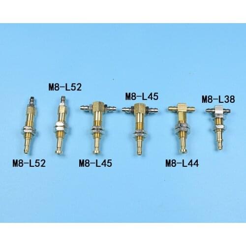 Vacuum sucker bracket holder, manipulator pneumatic pneumatic fittings Mini suction side intake M8/L52/L44