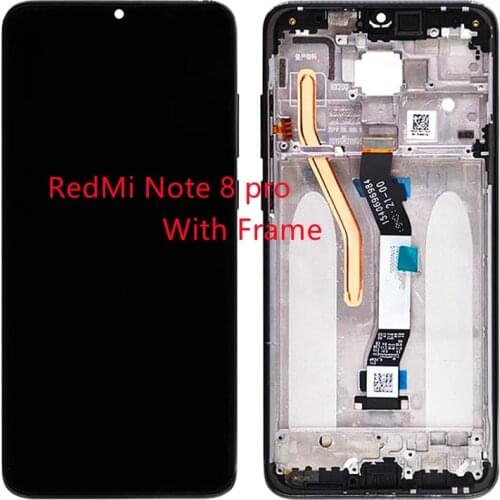 For Xiaomi Redmi Note 8 Pro LCD note8 pro M1906G7I Display Touch Screen Replacement For Redmi Note 8 LCD M1908C3JH Digitizer
