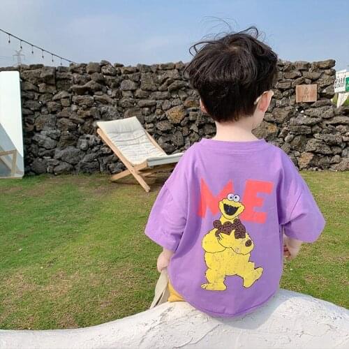 Baby kids Boys summer new half sleeve boys cartoon short sleeve T-shirts childrens casual tops fashion t-shirts tees P4 066