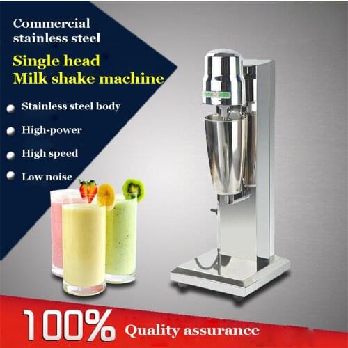 FY-801 1PC Single head milk shake machine commercial milk shaker blender 220v Electric stainless steel