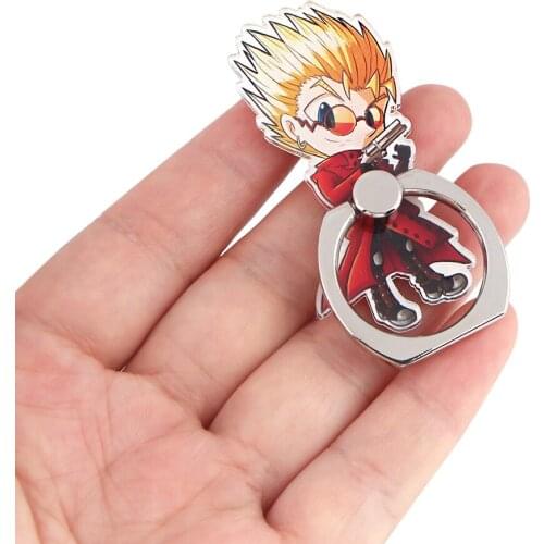 JY303 Anime Phone Ring Buckle Rotatable Cartoon Character Mobile Phone Holder