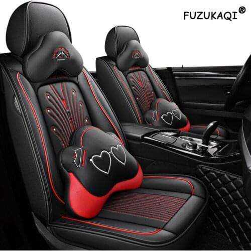 FUZHKAQI Leather car seat covers for bmw e46 e36 e39 e90 x5 e53 f11 e60 f30 x3 e83 x1 x2 x4 x6 e30 z2 1/2/3/4/5 series car seats