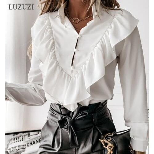 Офисные блузки Luzuzi China At AliExpress