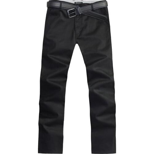 Mens Suit Pants Casual Office 100% Cotton Trousers Business Pants Wedding Party Dress Social Trousers For Men