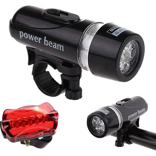 New Fashion Waterproof Bicycle Front Back Light Set Tail light Road MTB Mountain Bike Rear Light Lamp Cycling Lantern Flashlight
