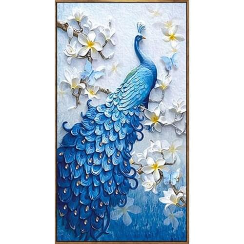 New Special Shaped Diamond Embroidery Animal Peacock Full Rhinestone 5D DIY Diamond Painting Cross Stitch Diamond Mosaic Decor