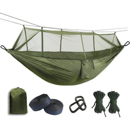 Ultralight Mosquito net Parachute Hammock with Anti-mosquito bites for Outdoor Camping Tent Using sleeping Free shipping