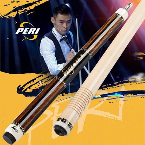 PERI XT-01 Billiard Jump Cue 13.8mm Tip 105cm Radial Pin Inlay Hand Carbon Fiber Ferrule Transparent Force Transmission Stick