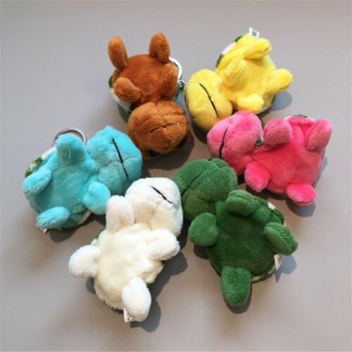 Multi-Colors , Sizes , 4CM-8CM Tortoise Stuffed Toy , Turtle Plush DOLL ; Key Chain Gift