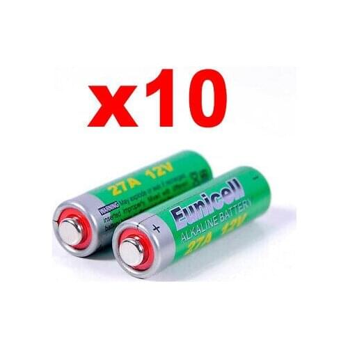 MN27 10x12V A27 L828 GP27A 27A alkaline battery SK wm 99 S0264 sent from Italy