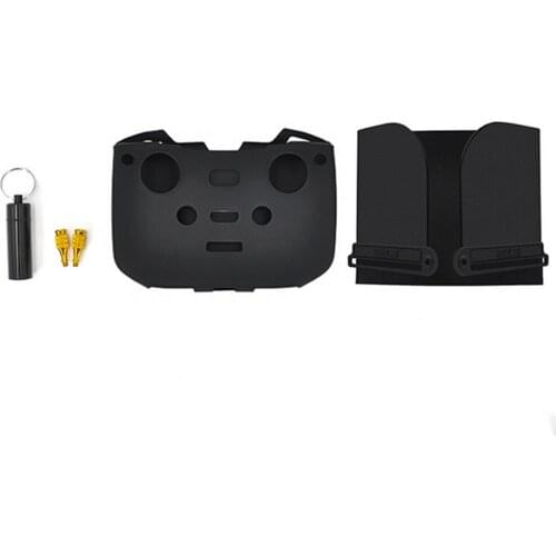Foldable Sun Hood + Metal Joystick + Silicone Protective Cover for DJI Mavic Air 2 Drone Accessories Remote Control Sun Shade