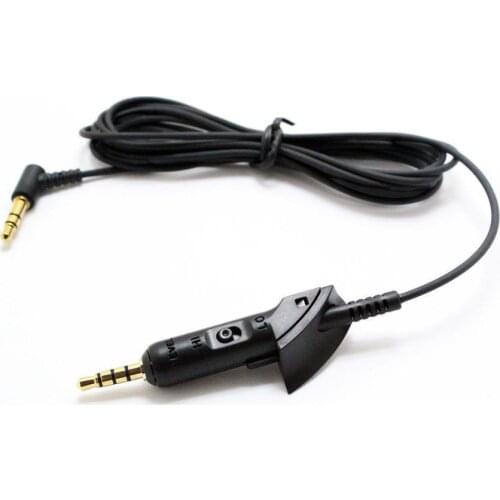 20 piece/lot Replacement Inline Remote Audio Cable for B o s e QC15 QC 15 QC2 QC 2 Headphone Headset