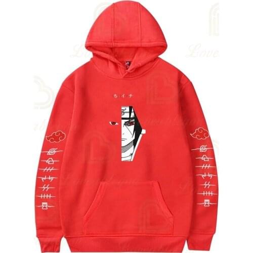 Narutos Hoodies Unisex Harajuku Japanese Anime Ninja Print Pullover Men Women Streetwear Fashion Casual Sweatshirt Top Sudaderas