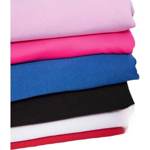 Swimsuit knitted Spandex Stretch Fabric Elastic Milk Silk Performance Stage Dance Clothing Material