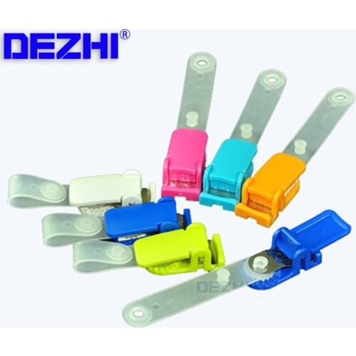 Business ID/IC Badge Card Holder ABS Clip Card Holder For company school clamp Badge Holder & Accessories
