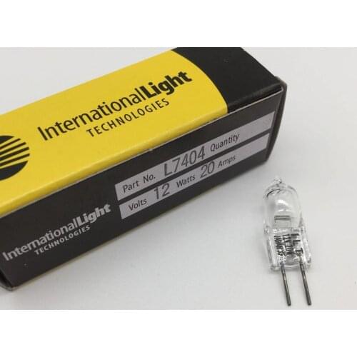 10PCS DHL FREE SHIPPING ,Japan L7404 12V20W G4 chemistry analyzer Halogen lamp