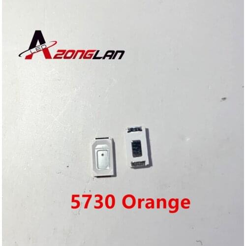 4000pcs Orange/amber 5630 5730 Smd Lamps for Led Light String Ultra Bright Diode free Shipping 600-610nm Surface Mount Diodes