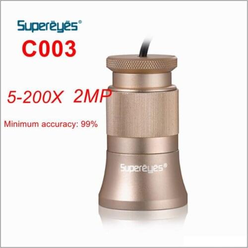 C003 Portable 2MP Textile Fabric Densitometer Computer Direct Generation Report Textile Fabric Densitometer Fabric Density Meter