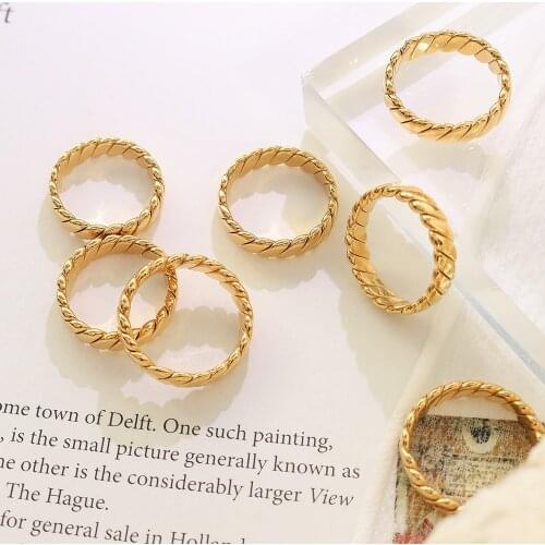 Женские золотые кольца CH STEEL China At AliExpress