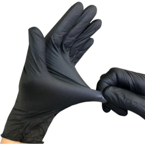 Guantes Nitrilo Black Disposable Gloves Powder Free Latex Free Mechanic Tattoo Beauty Care Body Art Gloves Household Gloves
