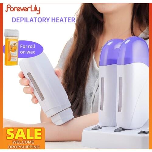 3in1 40W Roll On Depilatory Wax Heater Melting Wax Cartridge Machine Hair Removal Paraffin Heating Device Delipator Wax Warmer
