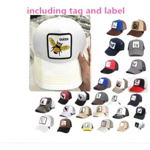 New Original cock includes tags and tags for all seasons with Tag Trucker Hat Snapback Cap Animal