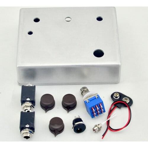 1590BB Diecast Aluminum Enclosure With Hole And Effect Pedal Knob Kits And More