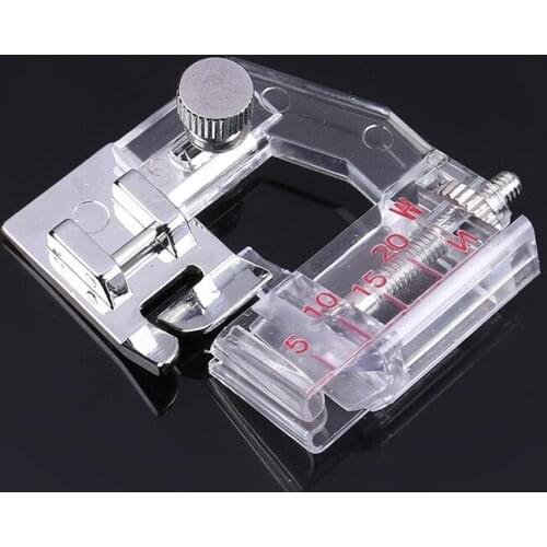 Ajustable Binding Snap-on Bias Binder Presser Foot For Domestic Sewing Machine