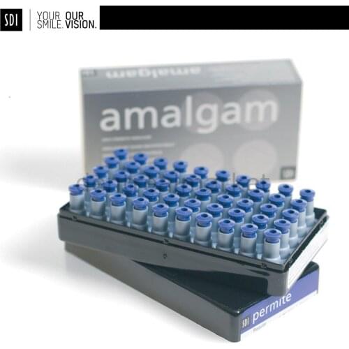 SDI Dental - Permite Capsules Amalgam Alloy – two spill 600mg alloy - non-gamma 2, admix alloy