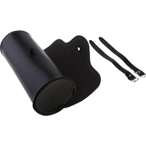 Motorcycle Front Fork Saddlebags Storage Tool Pouch Roll Barrel Bag For Chopper Bobber Cruiser